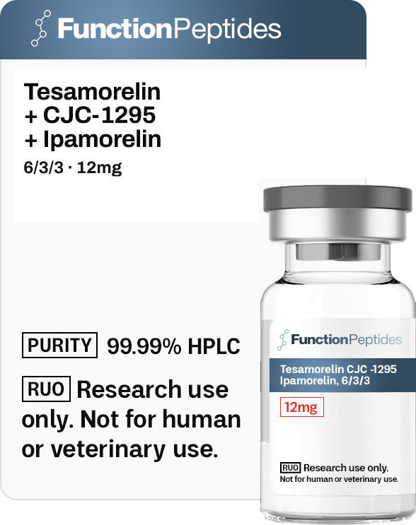 Tesamorelin CJC-1295 Ipamorelin 6/3/3 12mg